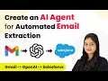 How to Create an AI Agent for Automated Email Extraction