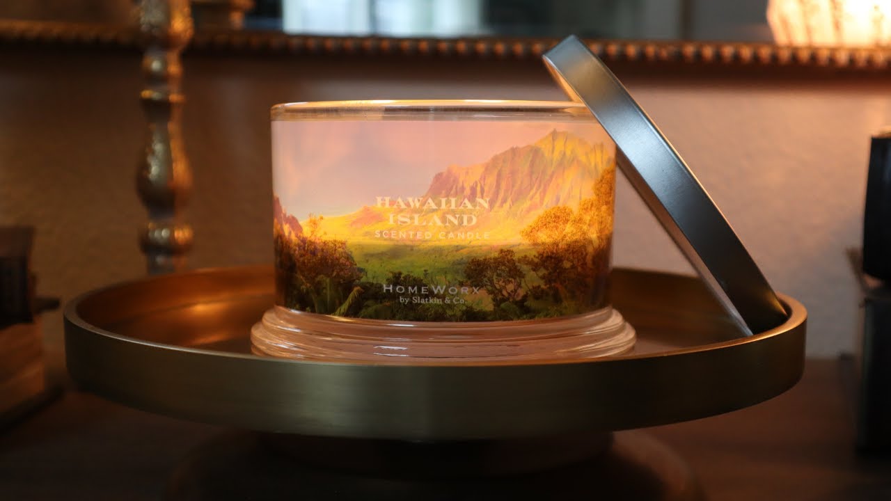 Candle Review: HomeWorx Hawaiian Island 😕 - YouTube