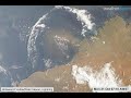 Atmospheric gravity waves near Australia October 21, 2019