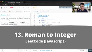 How to Solve "13 Roman to Integer" on LeetCode? - Javascript
