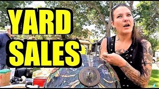 Ep128: Yard Sale Treasures! - COME WITH US!