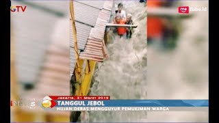 Tanggul Jati Padang Jebol Lagi, Hujan Deras Hanyutkan Motor Warga - BIP 01/04