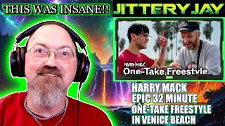 Harry Mack - Epic 32 Minute One Take Freestyle In Venice Beach | First Reaction