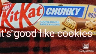 KitKat  Chunky Cookie Dough Taste Test