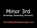 interval ear training minor 3rd ascending descending harmonic