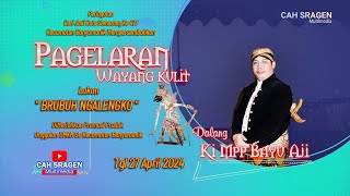 LIVE PAGELARAN WAYANG KULIT DALANG KI MPP BAYU AJI LAKON BRUBUH NGALENGKO HUT KOTA SEMARANG KE 477