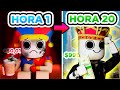 Eu Passei 24 HORAS em Jogos de Doação de Robux!