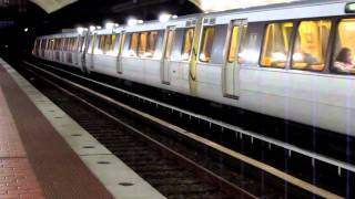 HD: WMATA Rehab, Unrehabbed Bredas, and CAF Cars at Cheverly Station