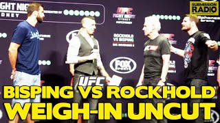 Michael Bisping calls Luke Rockhold a C**K after crowd Boos at UFC Fight Night Sydney