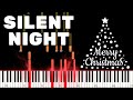 Silent Night - Misc Christmas Jazz Piano Solo Tutorial