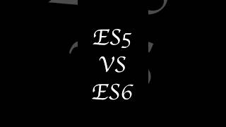 Cracking the Code: ES6 vs. ES5 - A Must-Know for JavaScript Interviews!