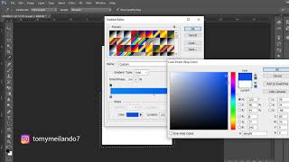 Cara Membuat Warna Gradient di Photoshop Bagian 3