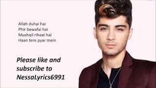 Zayn Malik - Allah Duhai Hai (Cover) lyrics and translation