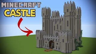 How To Make a Minecraft Castle (Minecraft Tutorial)