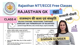 Rajasthan GK Class 4 NTT Vacancy 2025 Simran Gumber Level Up Learning