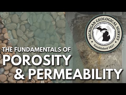 Why is sand more permeable than clay?