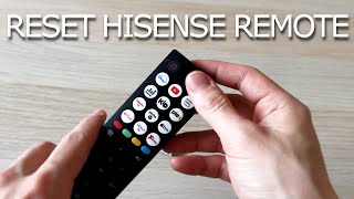 How To Reset Hisense TV Remote — FULL GUIDE