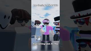 Ayo Come Look At This 😬 | #shorts #roblox #robloxanimation #animation