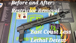 Umarex HDB Less Lethal How to: Quick Restrictor removal \u0026  East Coast Less Lethal Detents