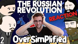 Canadian Reacts to Russian Revolution - Oversimplified (Part 2!)