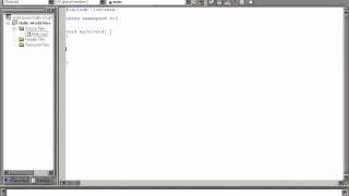 Basic C++ Tutorial - 1.1 - Hello World [TutorialGenius.com]