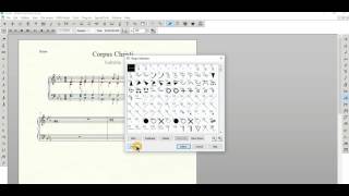 Notating a Psalm in Finale part 1