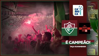 BICAMPEÃO DA TAÇA GUANABARA | Fluminense x Flamengo 2023