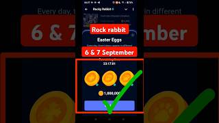 6 September Rocky Rabbit Easter Eggs | Today Rocky Rabbit Easter Eggs |Rocky Rabbit Easter Eggs Card