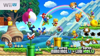 New Super Mario Bros. U + New Super Luigi U - Full Playthrough