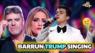 FUTURE PRESIDENT OF AMERICA BARRUN TRUMP SHOCKING PERFORMANCE _ AGT 2025