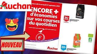 catalogue AUCHAN du 14 au 27 septembre 2022 💝💛 Arrivage - FRANCE