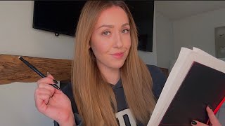 ASMR Drawing You Roleplay - Pencil Sounds