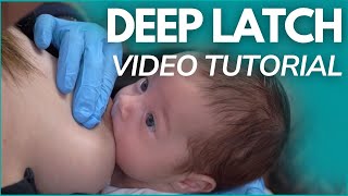BEST POSITION to get a DEEP and CORRECT LATCH during BREASTFEEDING | HOW TO AVOID PAIN while NURSING