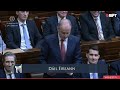 watch micheál martin elected taoiseach by the dáil