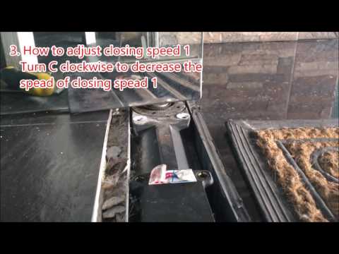 Installation For Frameless Patch Fittings Floor Hinge Floor