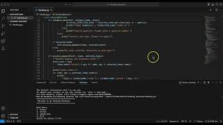 Vending machine on python