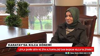 Usta ve Altunyaldız’dan Başkan Kılca’ya ziyaret