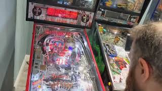 Early look at my custom Bram Stoker's Dracula Pinball Machine