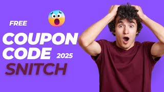 Snitch Coupon Code 2025 🤩Snitch Discount Coupon 🛍️ Offers & Deals Today - 50% Off Code🚀