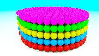 Bolas de Colores - Aprendiendo Colores con Forma de Círculo - Videos Para Niños