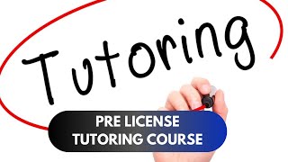 License Study Course Tutoring