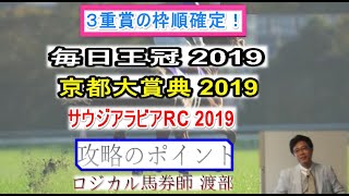 毎日王冠・ 京都大賞典!枠確定版データ分析