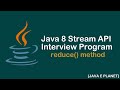 Reduce method in Java 8 || Stream API || #java  #java8  #java8stream