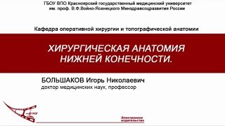 Большаков И.Н. - Нижняя конечность, оперативная хирургия и топографическая анатомия