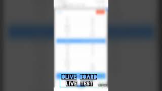 OLIVEBOARD LIVE TEST                            #study#hardwork#motivation@OliveboardApp