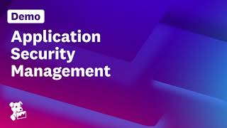 [Demo] Application Security Management