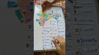 State and capital quiz model #shortvideo #shortmaster