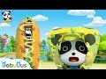 【New】Baby Panda is Attacked by Crazy Food Machine | Magical Chinese Characters | BabyBus