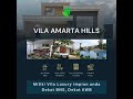 Dijual Villa Full Furnish Area Hotel Amarta Hills #villa #villamurahbatu #villamalang #villamurah