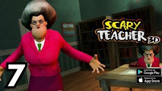 Scary Teacher 3D Part 7 horror game 😱😱